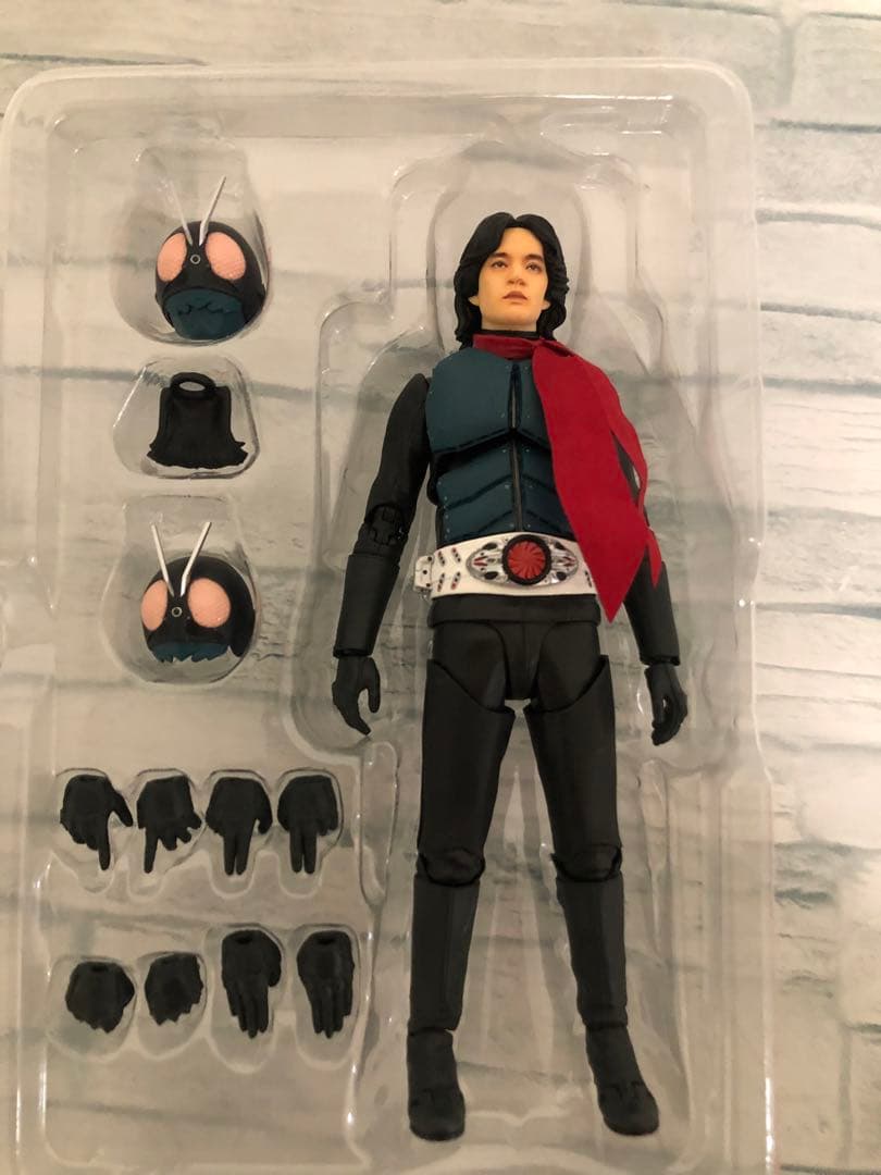 SHフィギュアーツ　シン仮面ライダー　本郷猛仮面ライダー第2号サイクロン号セット