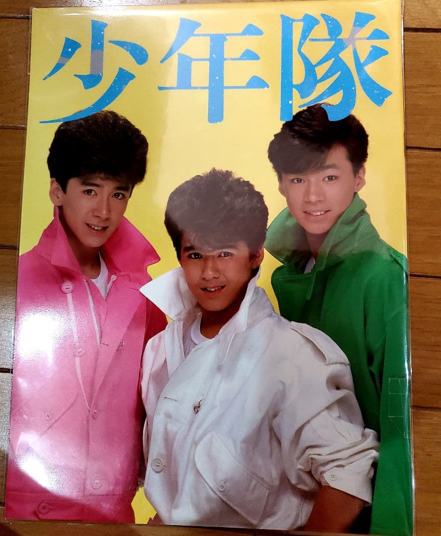 少年隊 希少 袋つきコンサートパンフレット カレンダーシール　半券　本(おまけ)