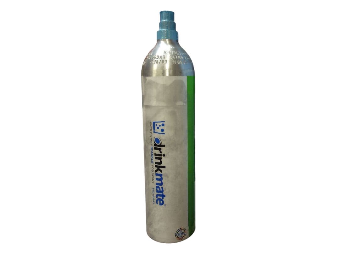drinkmateドリンクメイトDRM1005 炭酸飲料メーカー　予備ボンベ付