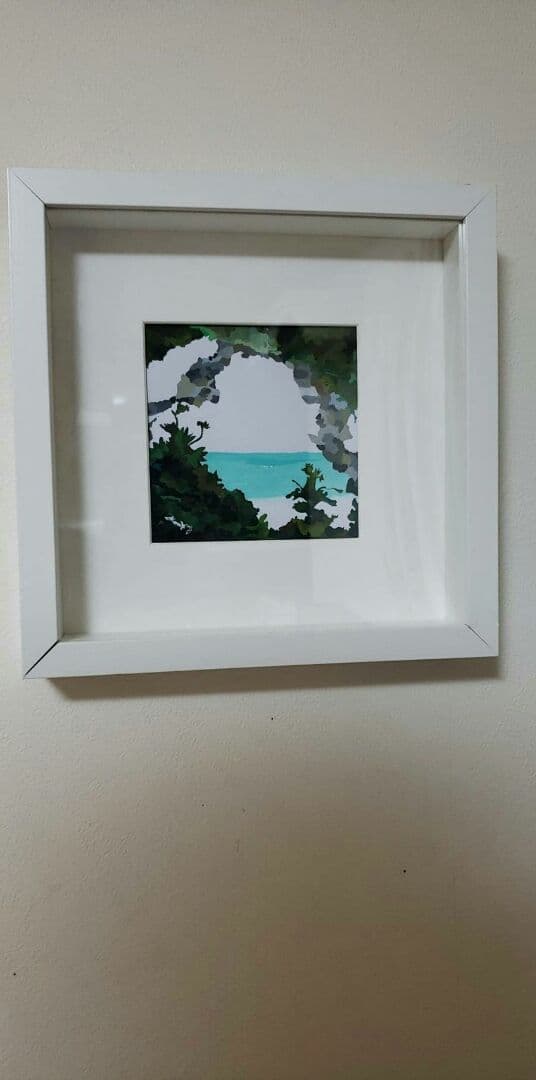 絵画 浜辺