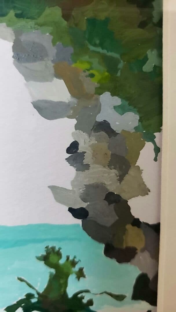 絵画 浜辺