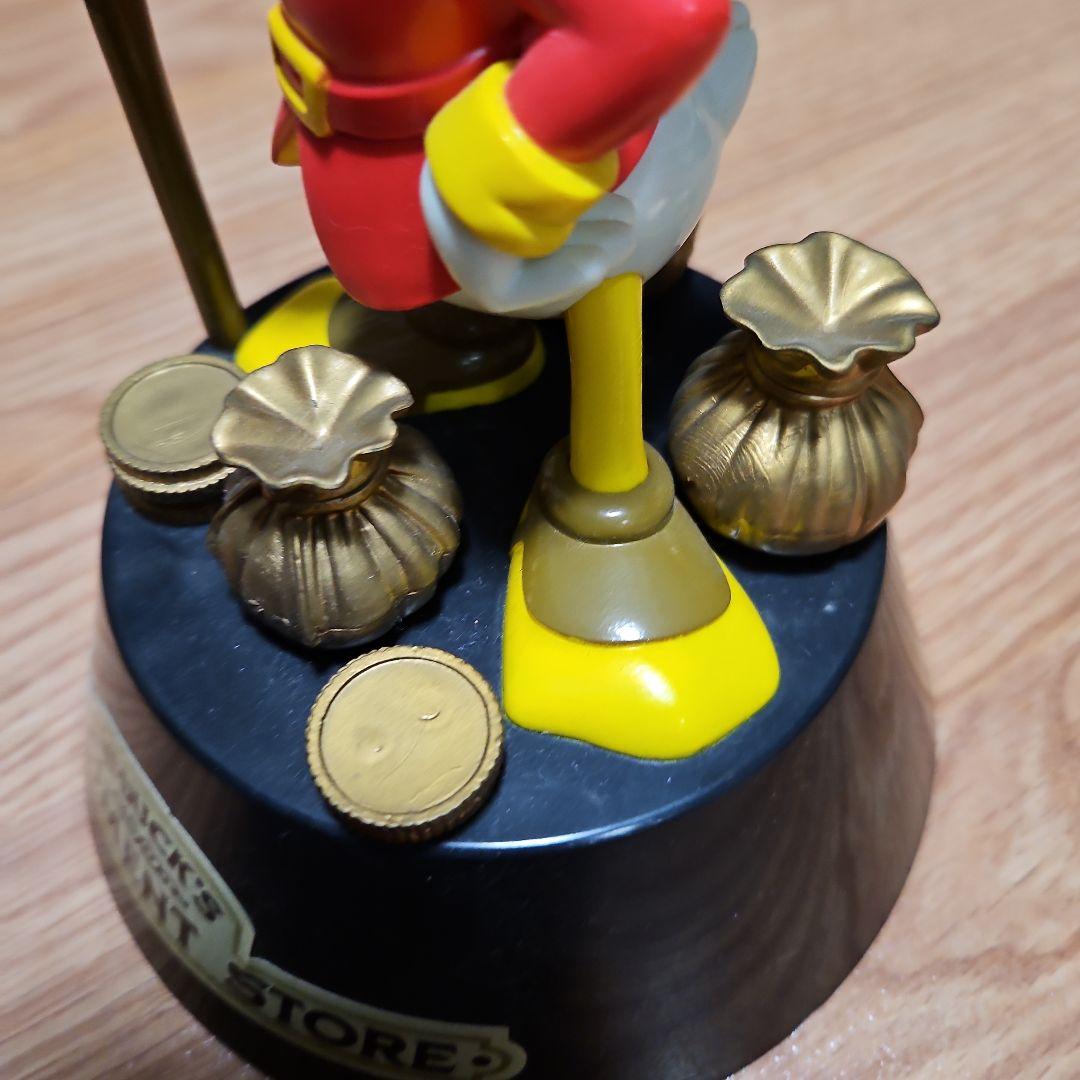 ディズニーシー開園当時グッズ☆スクルージ貯金箱フィギュア希少激レア！ヴィンテージ