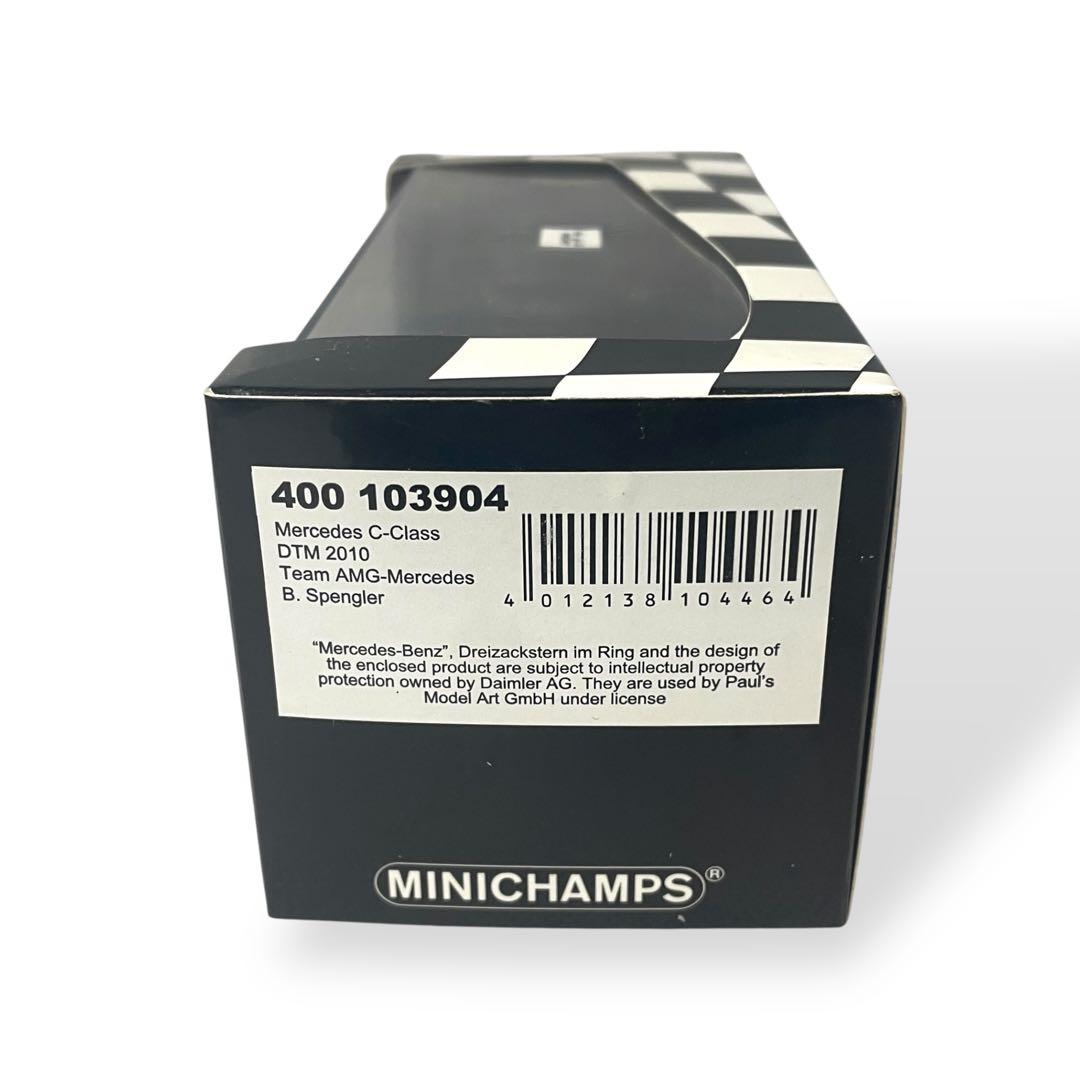 【MINICHAMPS】Mercedes C-ClassDTM2010#M37