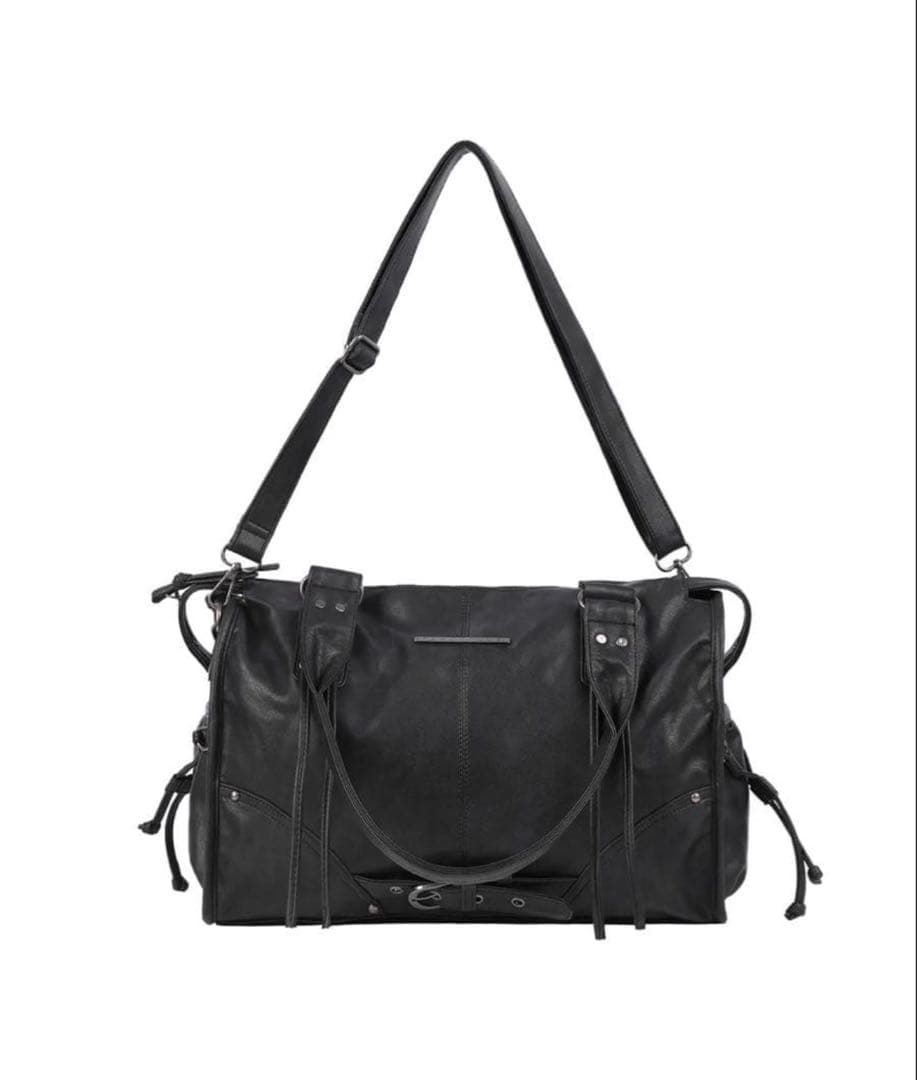 Fancy Club レザーバッグ ブラック新品