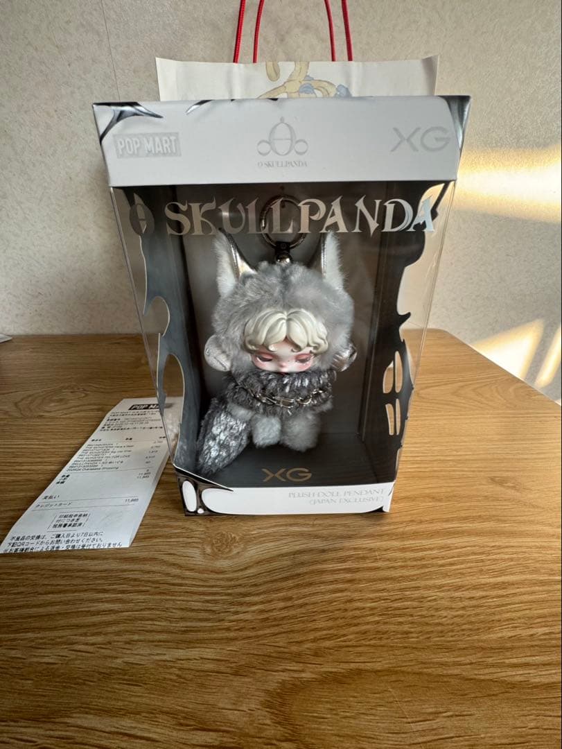 SKULLPANDA プラッシュドールペンダント (日本限定)