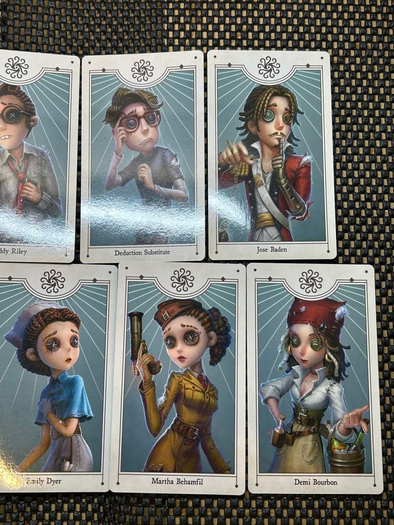 第五人格 IdentityV トレーディングカード タロット　空軍　庭師　医師