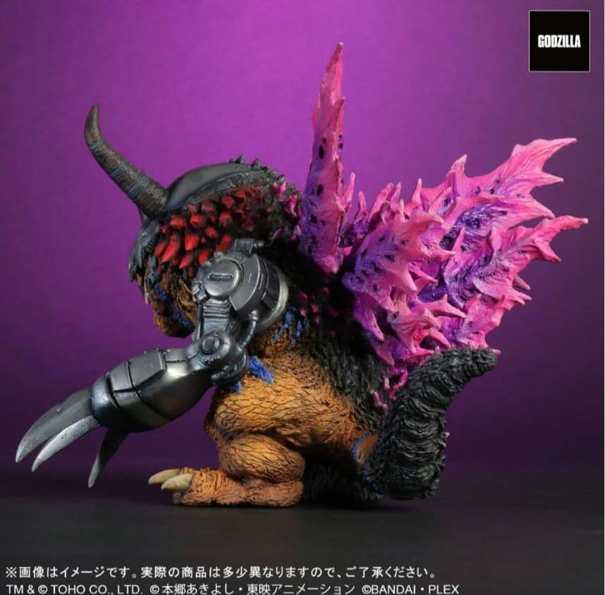 デフォリアル　ゴジラ　メタルグレイモン フィギュア