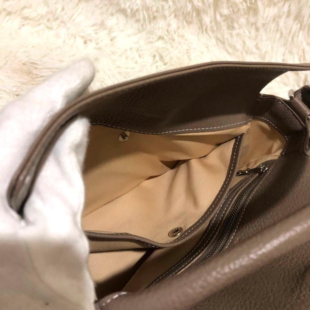 現行·未使用✨キタムラ　 レザー ハンドバッグ