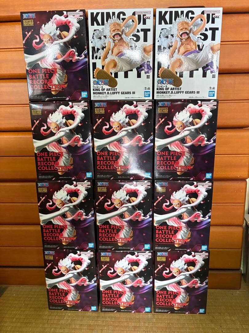 ONE PIECE ルフィ　ニカ　ギア5 計12セット