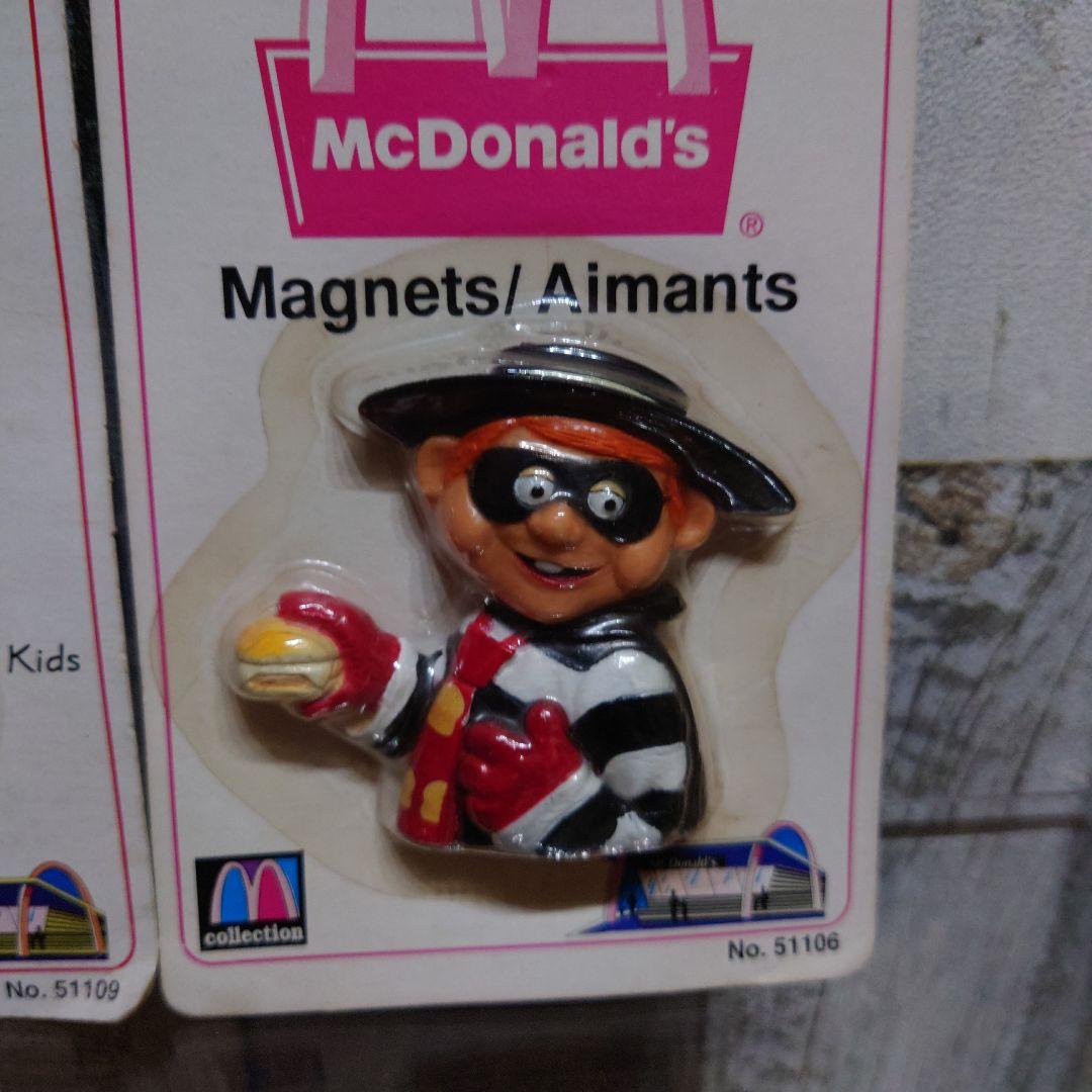 未開封 激レア マクドナルド マグネット ヴィンテージ ナゲット キャラクター