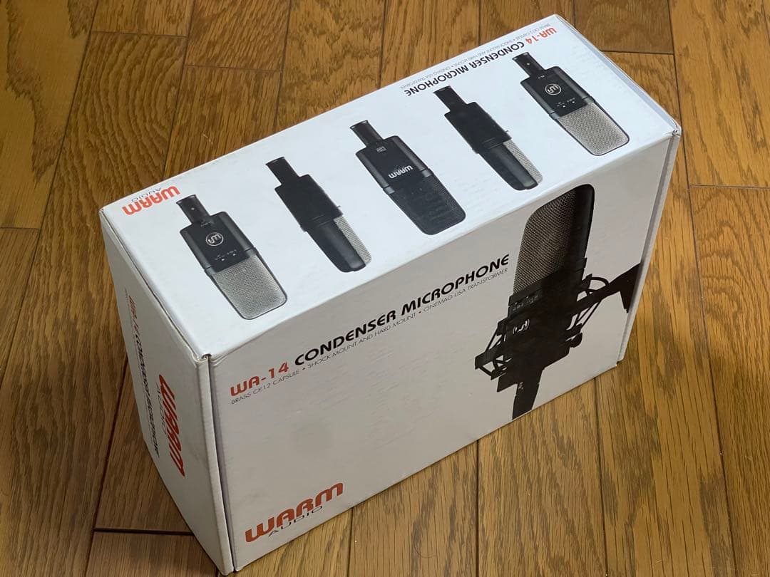 WARM AUDIO WA-14 コンデンサーマイク (lot # 1)