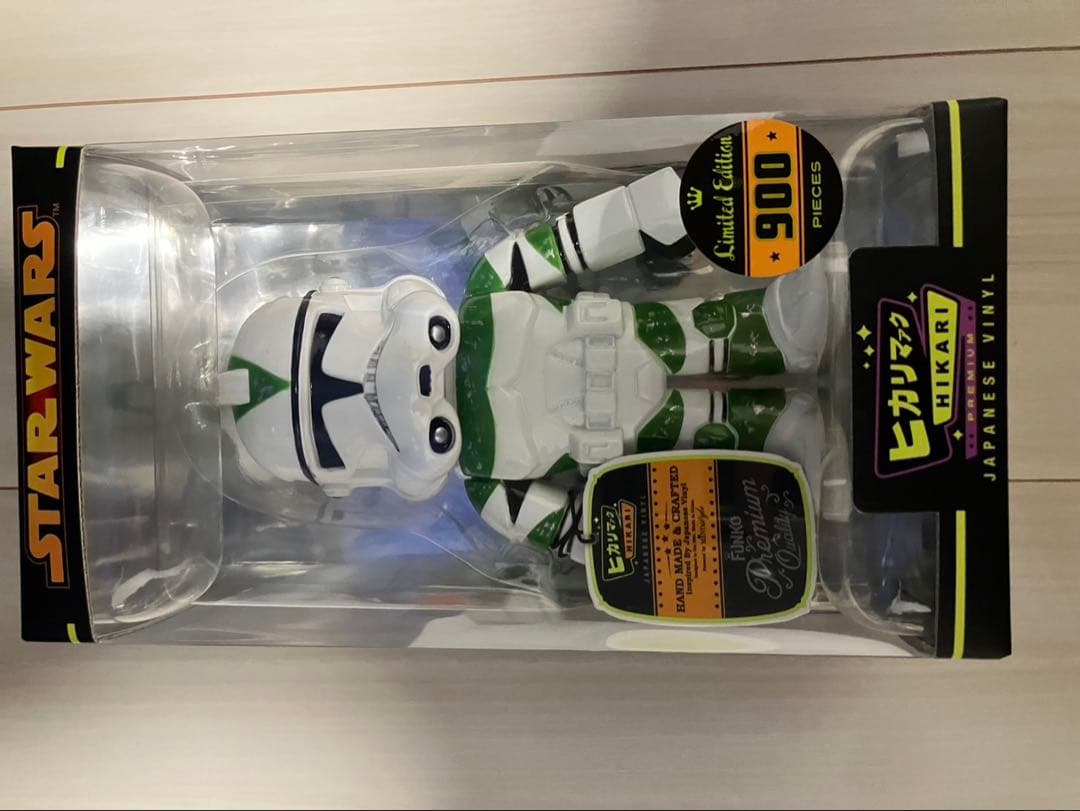 クローントルーパー　グリーン　ヒカリマァクプレミアム　スターウォーズ