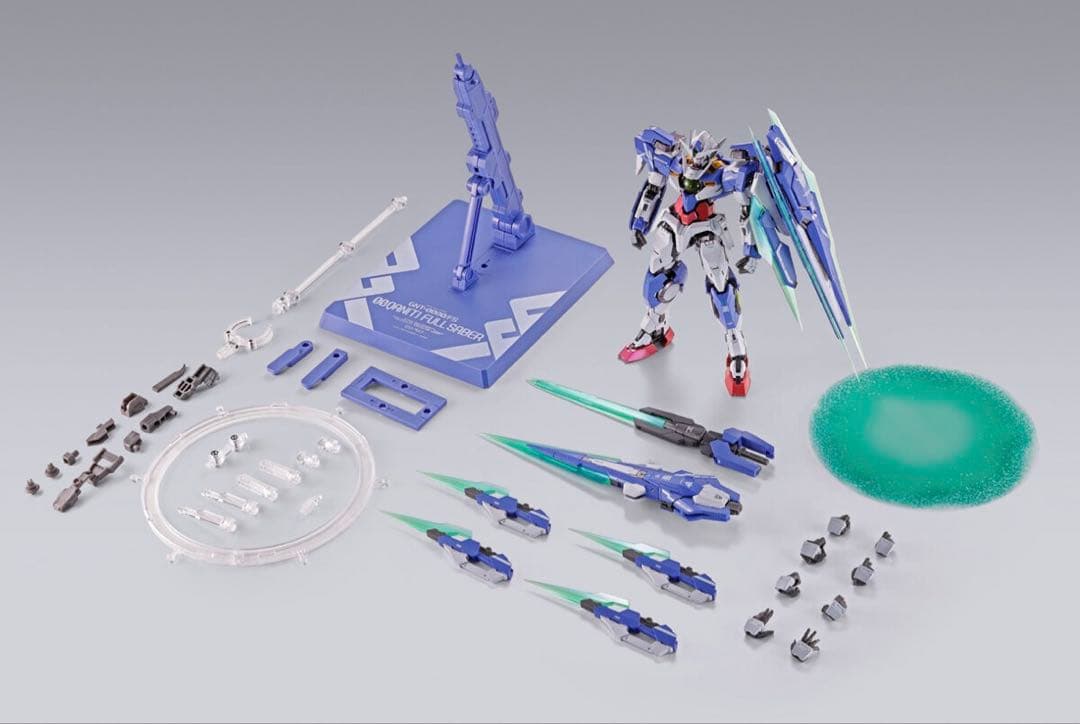 新品 L BUILDダブルオークアンタフルセイバー ＋ オプションセット