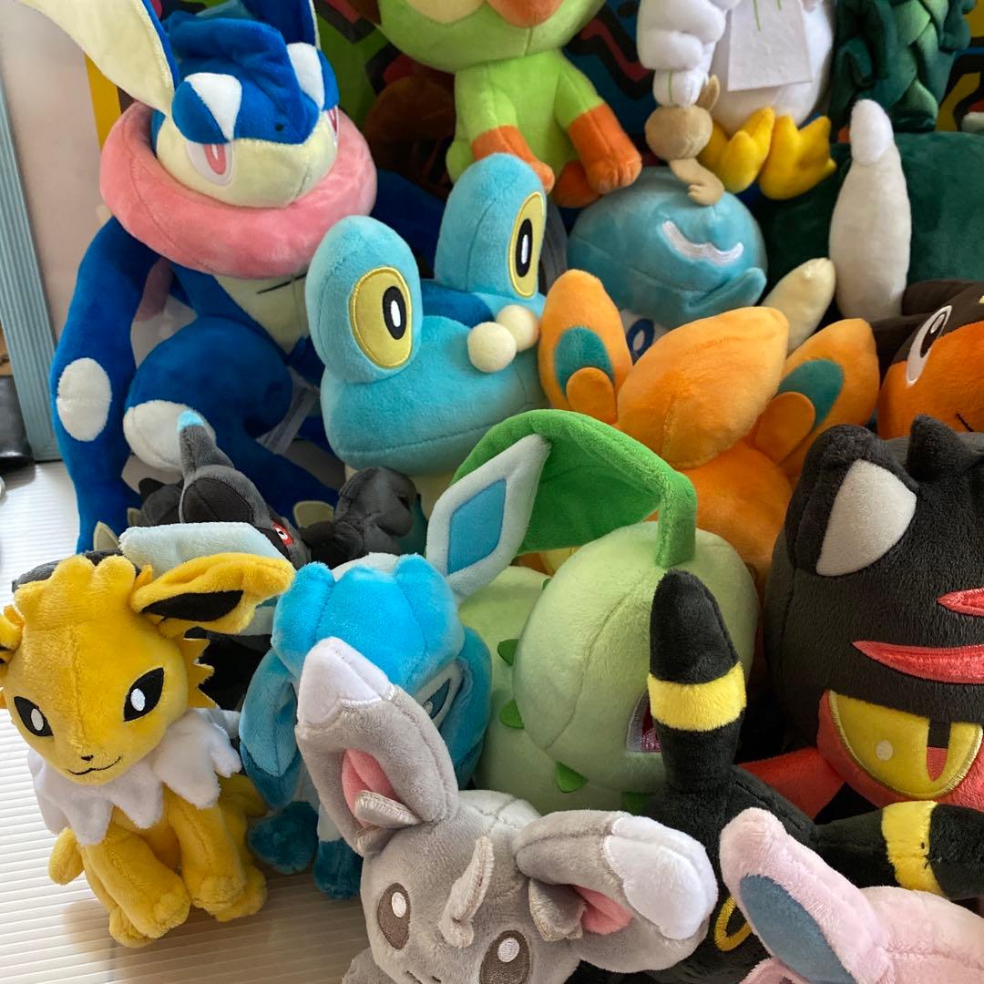 77匹まとめ売り！ pokemon ポケモンセンター ポケモンぬいぐるみ