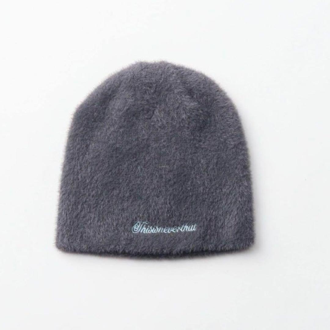 帽子 THISISNEVERTHAT SHAGGY NO CUFF BEANIE