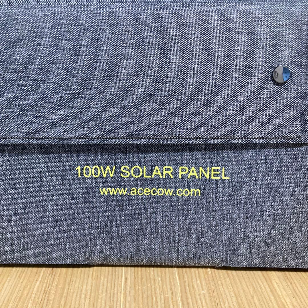 Acecow エースカウ ポータブル電源 ソーラーパネル 298Wh ET300