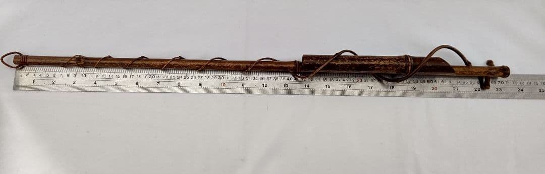 竹花入(吊り花入) 竹製  煎茶道具