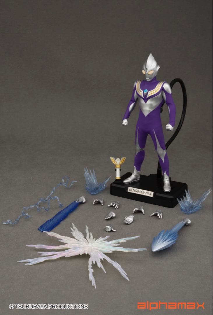 海外限定 alphamax アルファマックス ウルトラマンティガ　ダイナ　ガイア