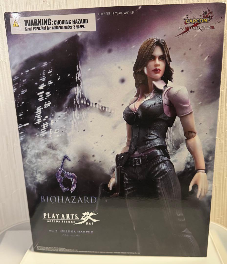 未開封バイオハザード6 プレイアーツ改 ヘレナ・ハーパー アクションフィギュア