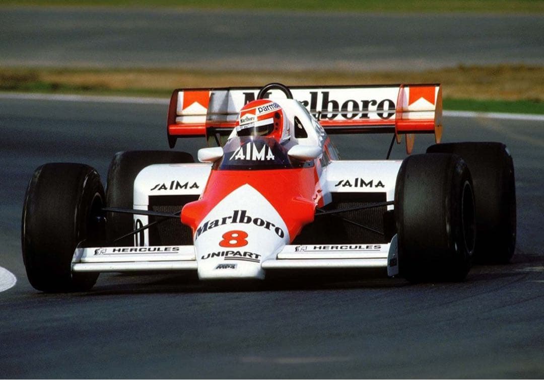 F1 McLaren MP4/8 ニキラウダ直筆サイン入りミニカー1/43