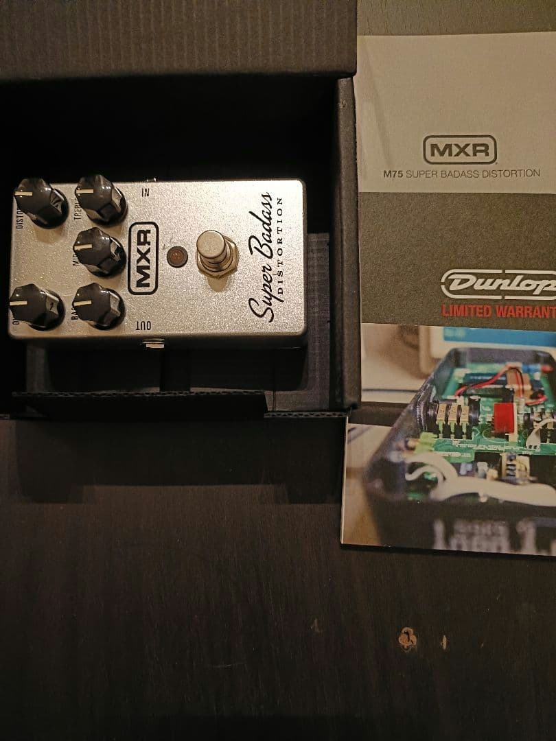 ◆MXR M75 Super Badass Distortionディストーション
