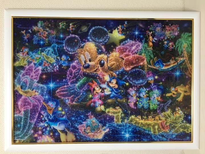1000ピース 星空に願いを、、、 【ステンドアート】(完成品)