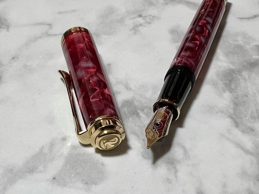 【早い者勝ち】ペリカン スーベレーン M320 ルビーレッド F 限定品