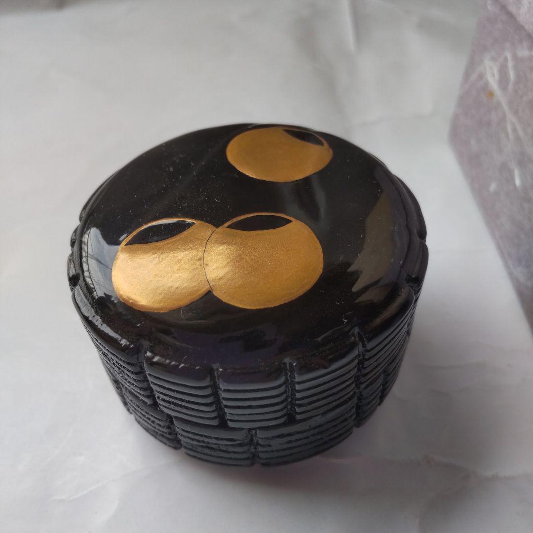 加賀蒔絵師 田中宗凌 作 一燈好 壺々香合 共箱 香合 漆器 漆芸 茶道具 新品