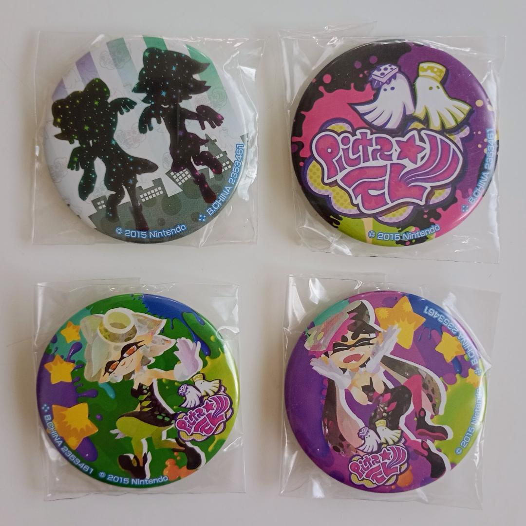 【コンプリートセット】スプラトゥーン 缶バッジセット まとめ売り【希少品】