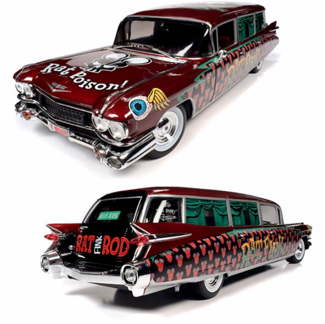 【限定】RATFINK キャデラック ミニカー ラットフィンク アメトイ