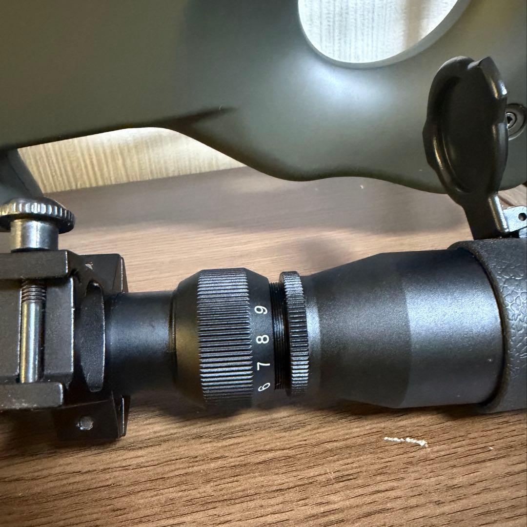 L96AWS エアコッキングガン スコープ付き