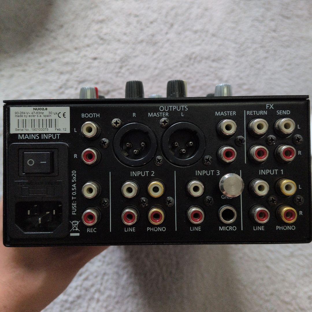 ECLER NUO 2.0 DJミキサー 動作品