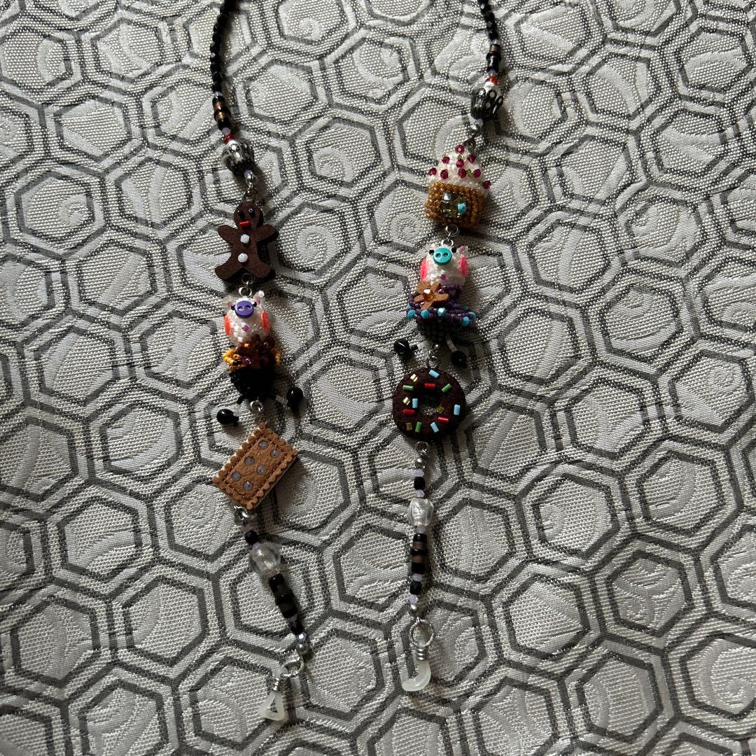 お値下げ　アルベロベロ　可愛い飾り、眼鏡ホルダー　新品