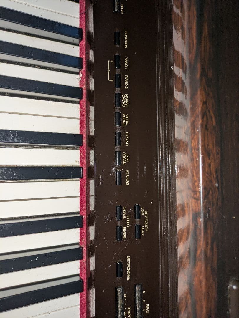 【ジャンク品】Roland 電子ピアノ HP 2800　88鍵 黒 電子ピアノ