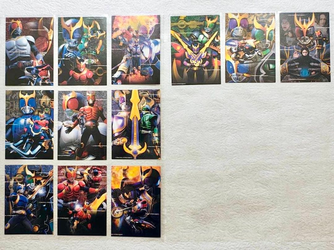 仮面ライダークウガ「トレーディングコレクション バインダー」&カード 228種類