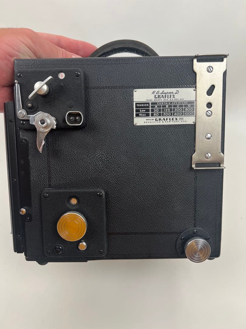Super D Graflex 大判カメラ 自動露出機能付き