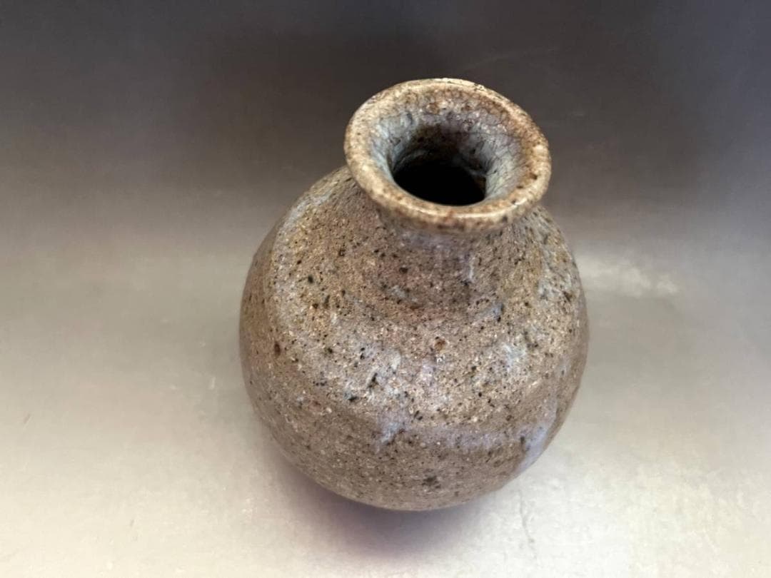 徳利■古唐津 コレクター収集品(江戸期)酒器名品 トックリ 一輪挿し 時代物骨董