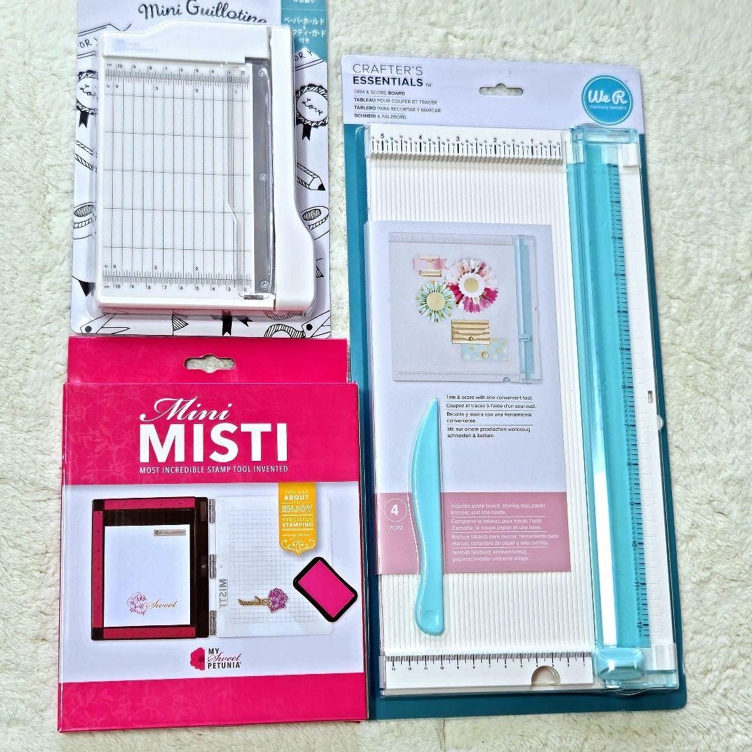 新品3点セット　●スコアボード●ミニギロチン●スタンプツール