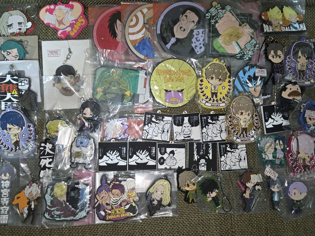 アニメ　ゲーム　ラバーグッズまとめ　390点