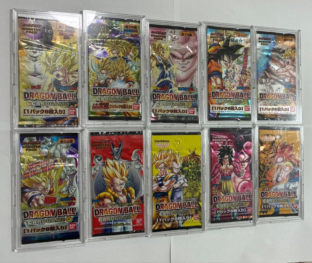ドラゴンボールカードゲーム　　未開封1パック（クリアケースは付属しません）