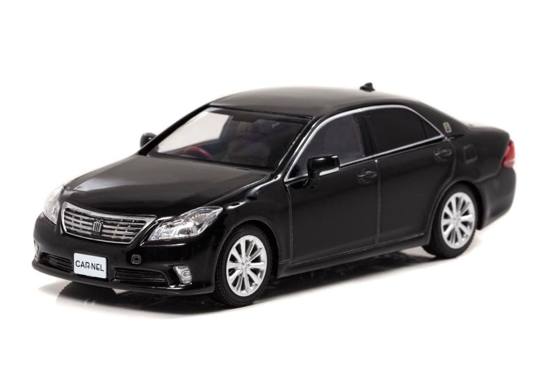 CAR-NELカーネル　ヒコセブン1/43 トヨタクラウンGRS202黒　新品