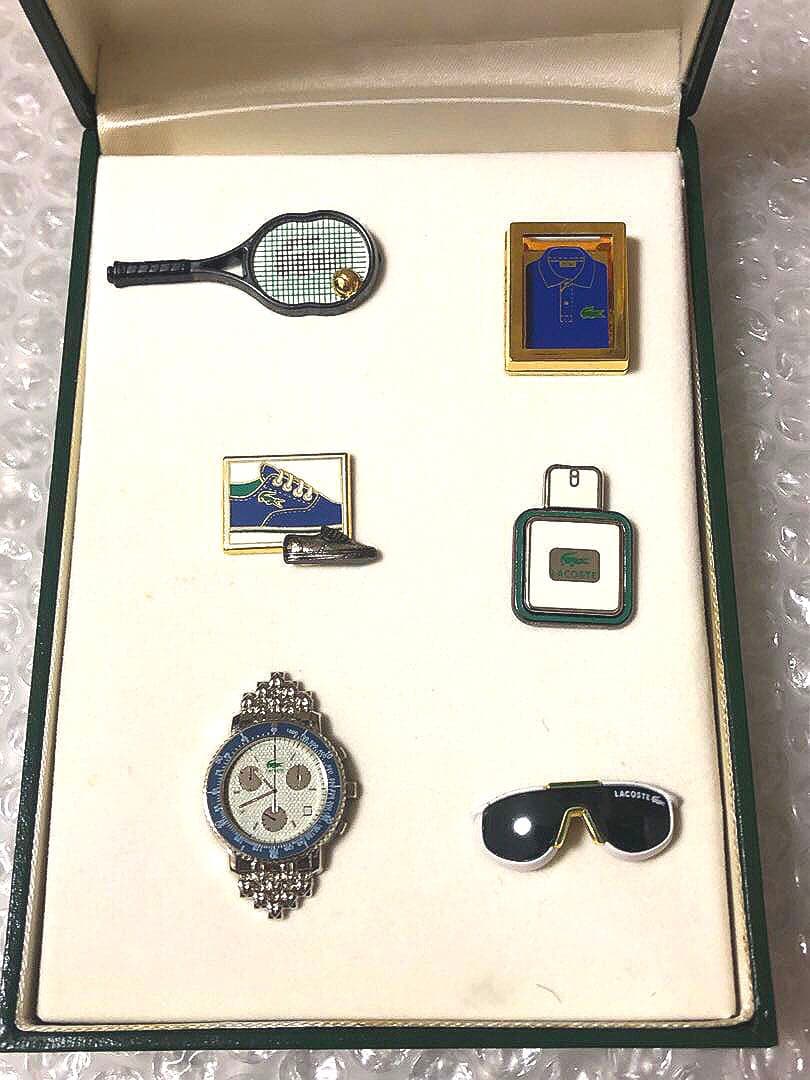非売品 アルテュス・ベルトラン ラコステ Lacoste 60周年 ピンバッジ