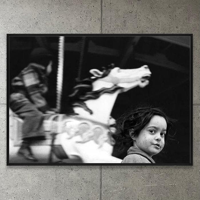 額装品/ジプシーの少女/ハロルド ファンスタイン/アート/ポスター/インテリア