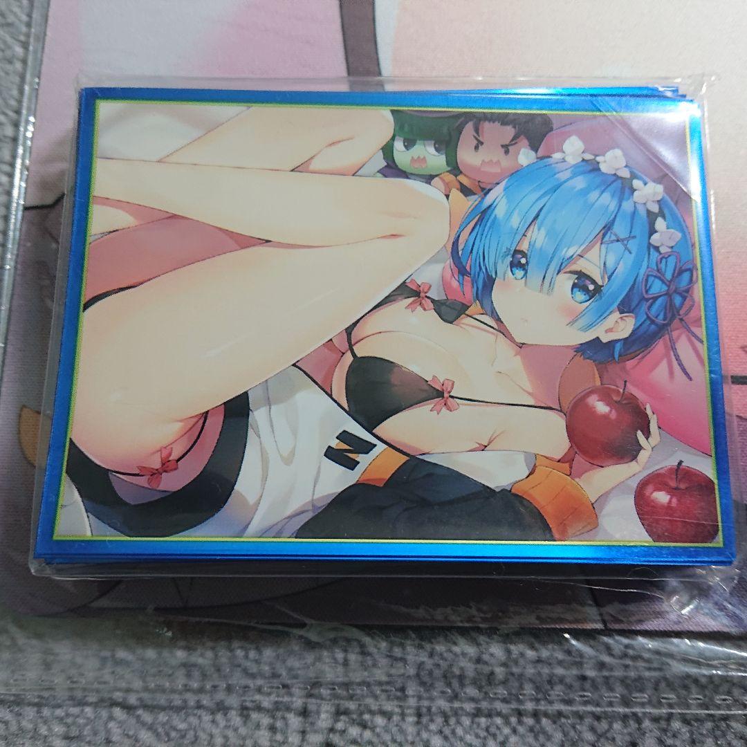 α2 リゼロ りんご&下着パーカー レム スリーブ&プレイマット
