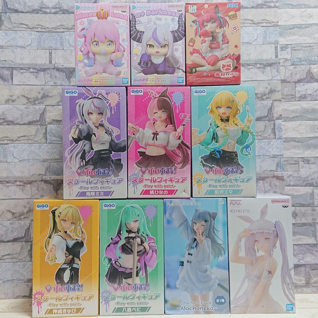 美少女フィギュアまとめ売り　赤見かるび　ホロライブ　橘ひなの　八雲べに　なちょ猫