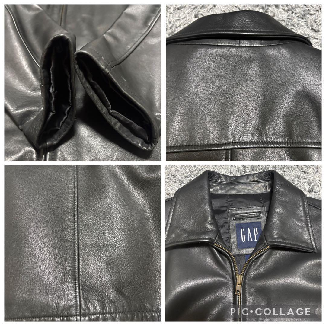 ★美品★ GAP オールド ギャップ レザージャケット L 本革 野村訓市