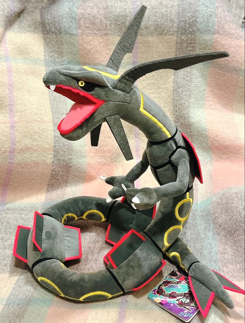 ポケモン ぬいぐるみ 黒いレックウザ　ポケモンセンター