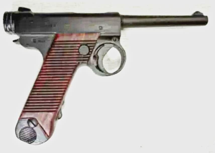 南部十四式アフリカ黒檀模型　1/1スケール　手作　新品