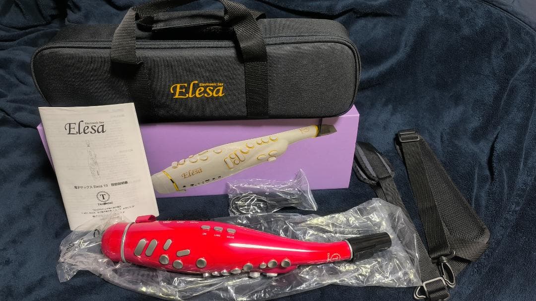 Elesa10　レッド　電子サックス