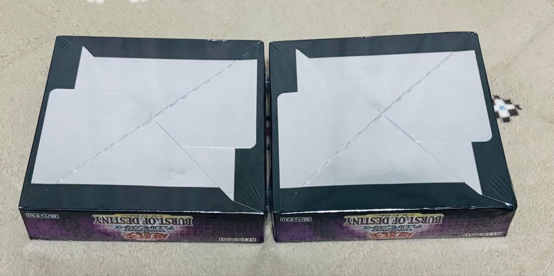遊戯王 バーストオブデスティニー　初回未開封　2BOX 【日版】